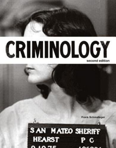 Criminology by Schmalleger, Frank
