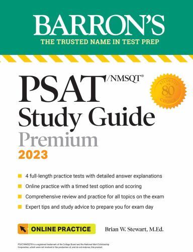 Barron’s Test Prep Ser.: PSAT/NMSQT Study Guide, 2023 : Comprehensive Review…