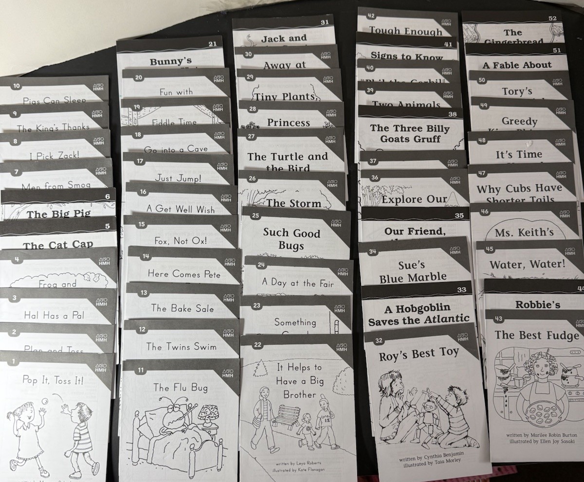 Saxon phonics & spelling GRADE 1, Decodeable Readers 1-52