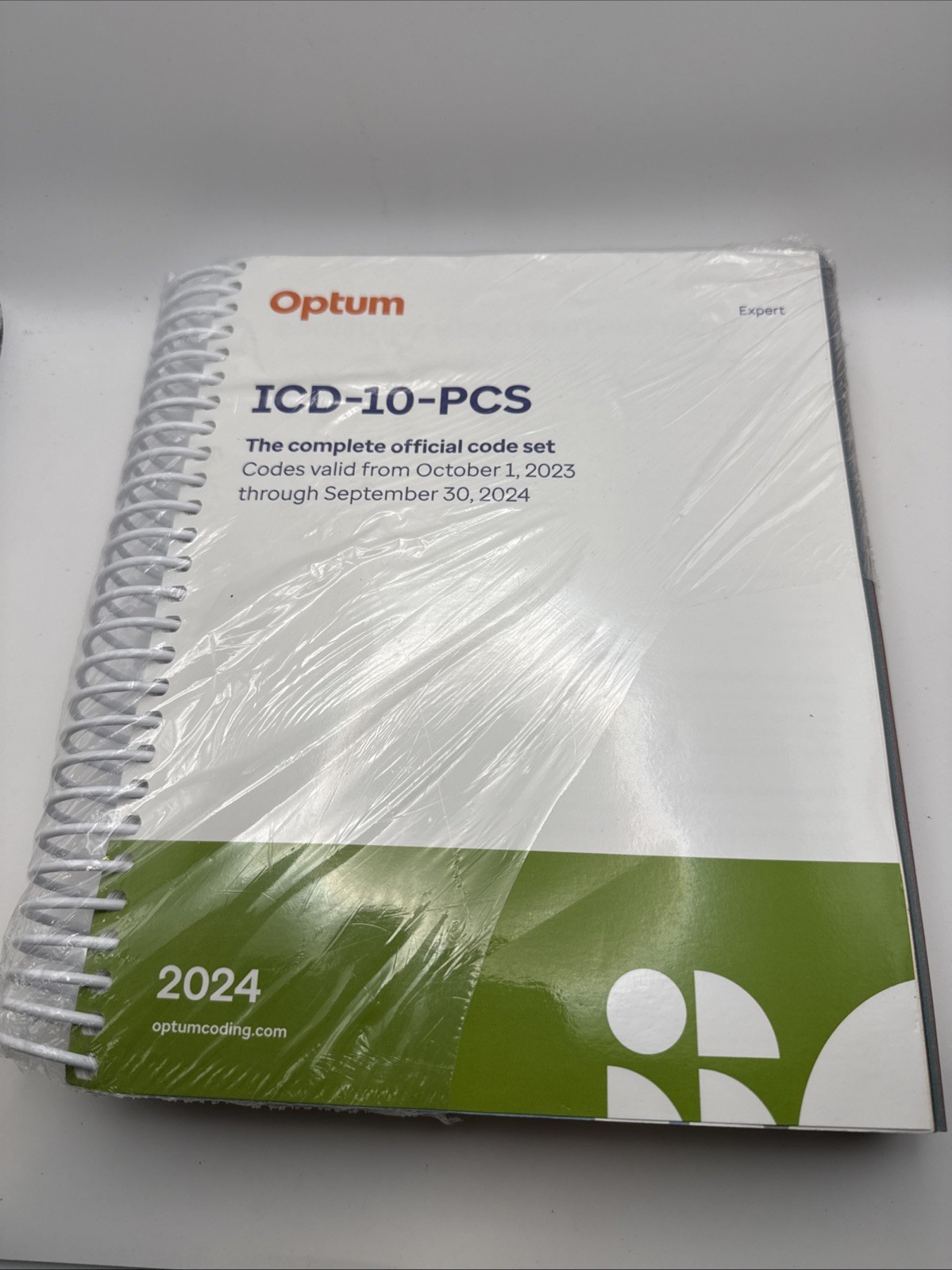2024 ICD-10-PCS Expert (Spiral) – Spiral-bound, by Optum – Very Good