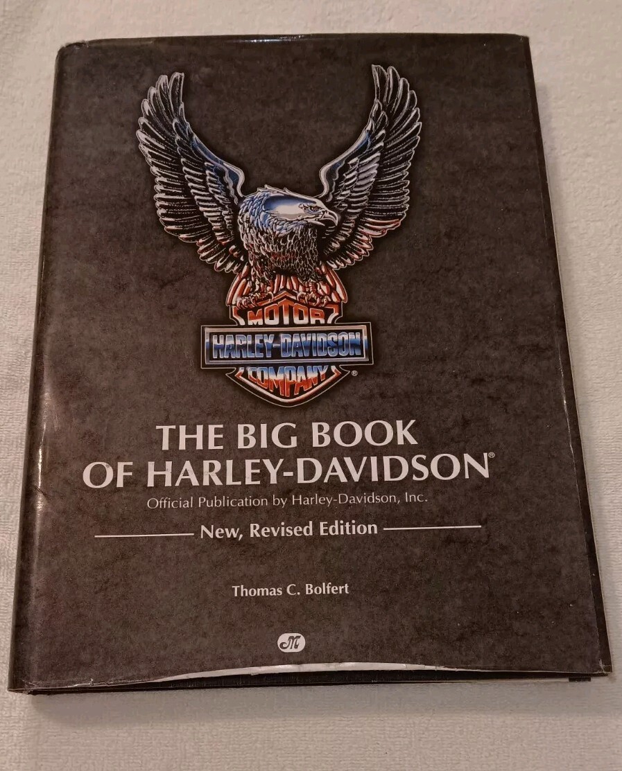 Big Book of Harley Davidson by Tom Bolfert (1991, Hardcover)