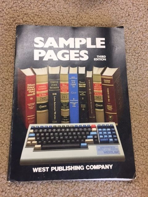 SAMPLE PAGES WEST’S THIRD EDITION- WEST PUBLISHING P PAPERBACK -89P