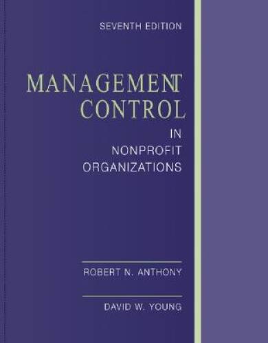 Management Control In Nonprofit Organizations – Hardcover – GOOD