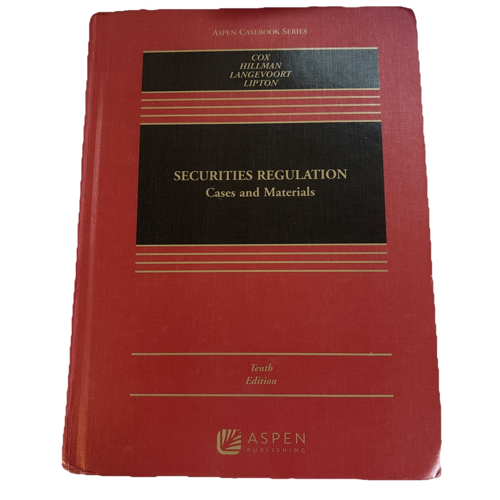 438-EBOOK ACCESS CODE ONLY Securities Regulation Cases and Materials 10th ed.