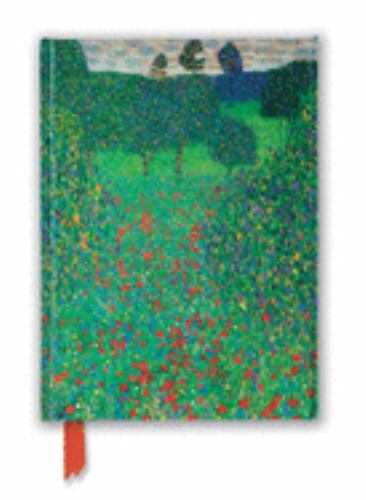Gustav Klimt : Poppy Field Foiled Journal, Hardcover by Flame Tree Studio (CO…