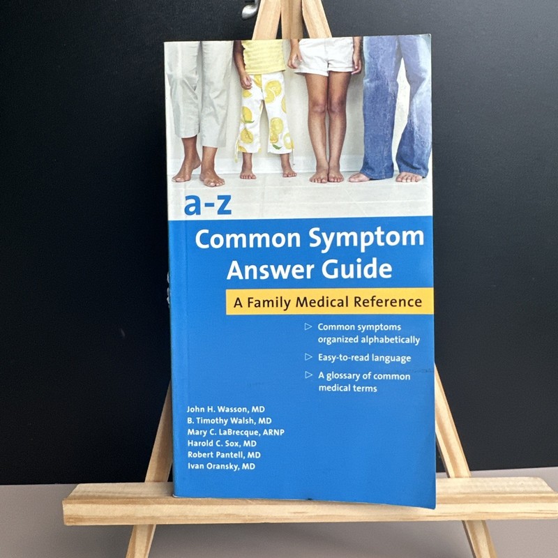 A-Z Common Symptom Answer Guide by Timothy B. Walsh, John H. Wasson, Mary C….