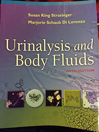 Urinalysis and Body Fluids – ACCEPTABLE