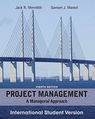 Project Management: A Managerial – Paperback, by Meredith Jack R.; – Very Good c