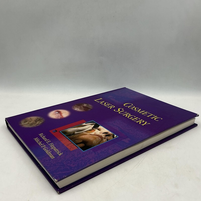 Cosmetic Laser Surgery Fitzpatrick Goldman HC Purple 2000 Mosby USA 1st Ed gallery