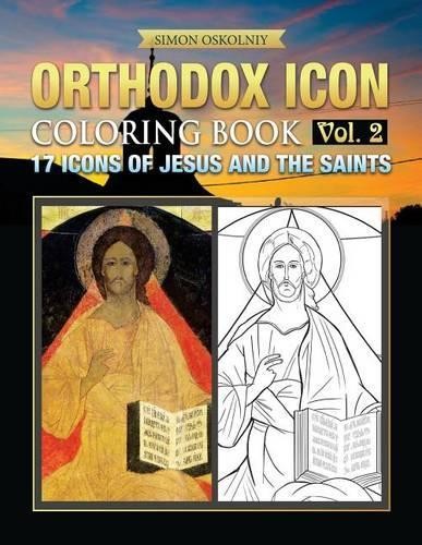 Simon Oskolniy Orthodox Icon Coloring Book Vol.2 (Paperback)