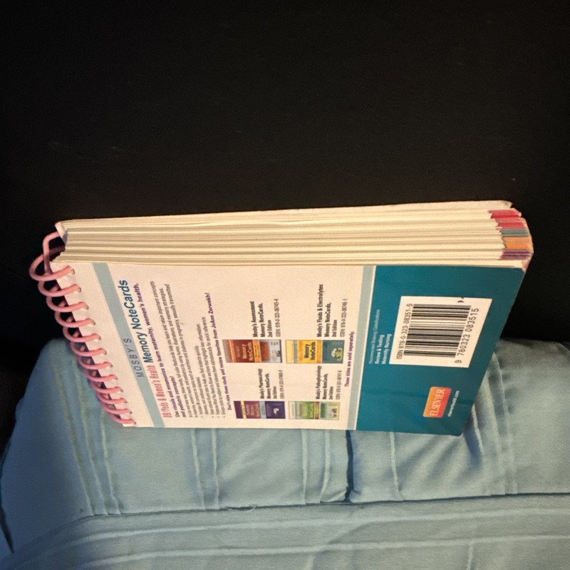 Mosby's OB/Peds and Women's Health Memory NoteCards : Visual, Mnemonic, and... gallery