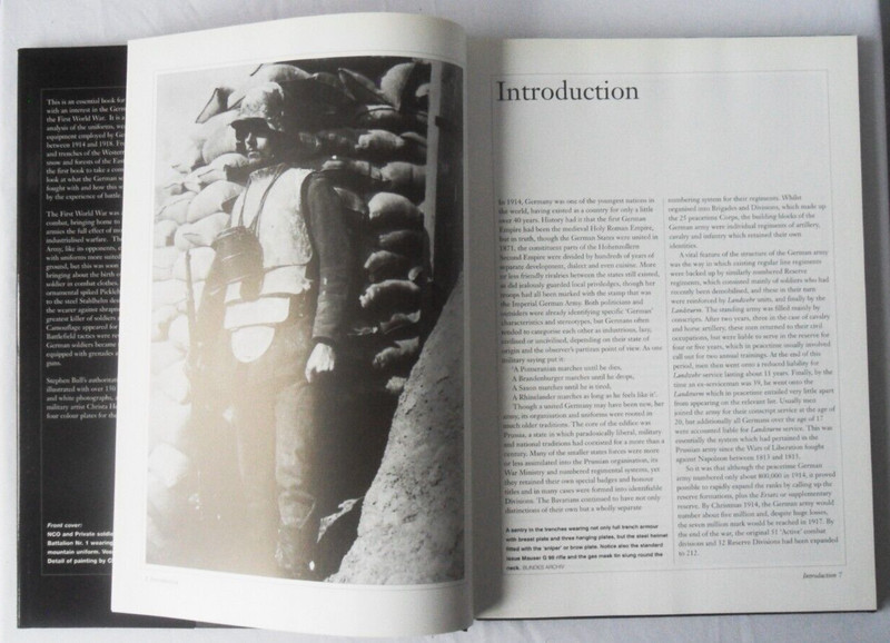 World War One: German Army (Brassey's History of Uniforms) by Stephen Bull. Hbk gallery
