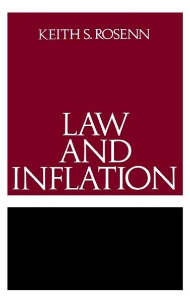 Law and Inflation, Hardcover by Rosenn, K., Like New Used, Free shipping in t…