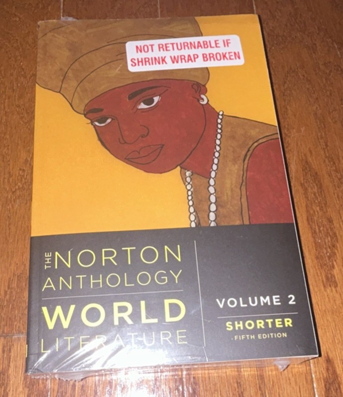 The Norton Anthology World Literature Vol 2 Shorter 5th Ed Paperback ISBN 97813…