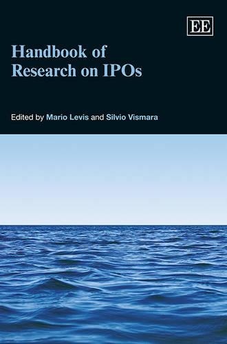 Handbook of Research on IPOs – 9781781955369