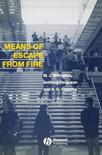 Means of Escape from Fire By M.J. Billington, Alex Copping, Anthony Ferguson