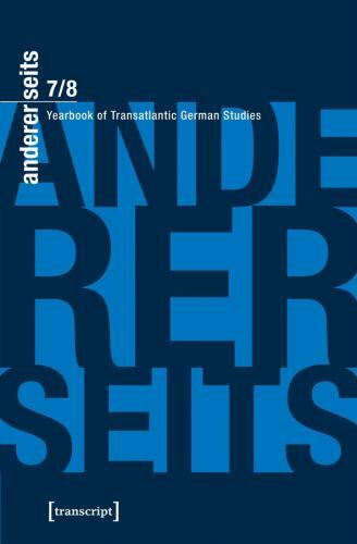andererseits – Yearbook of Transatlantic German Studies Vol. 7/8: 2018-19