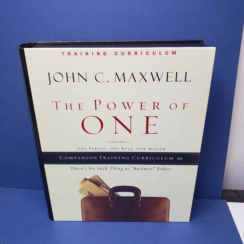 THE POWER OF ONE – DVD TRAINING CURRICULUM By John C. Maxwell