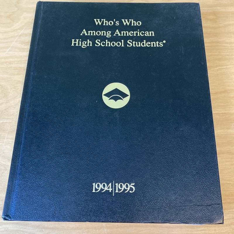 Who’s Who among American High School Students 1994-95 (1995, Hardcover)