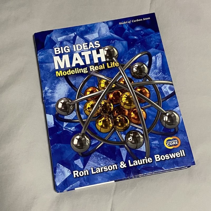 Big Ideas Math: Modeling Real Life Common Core – Grade 8 Student Edition HC