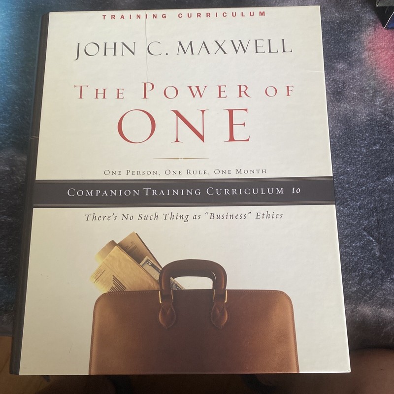 THE POWER OF ONE – DVD TRAINING CURRICULUM By John C. Maxwell