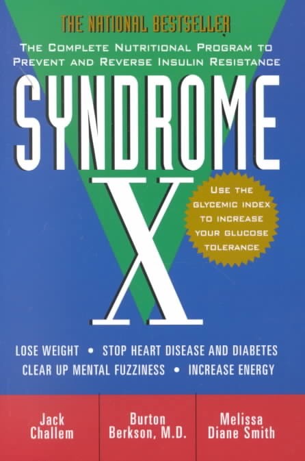 Syndrome X Jack Challem Burton Berkson Brand New Paperback Book Insulin WT42319