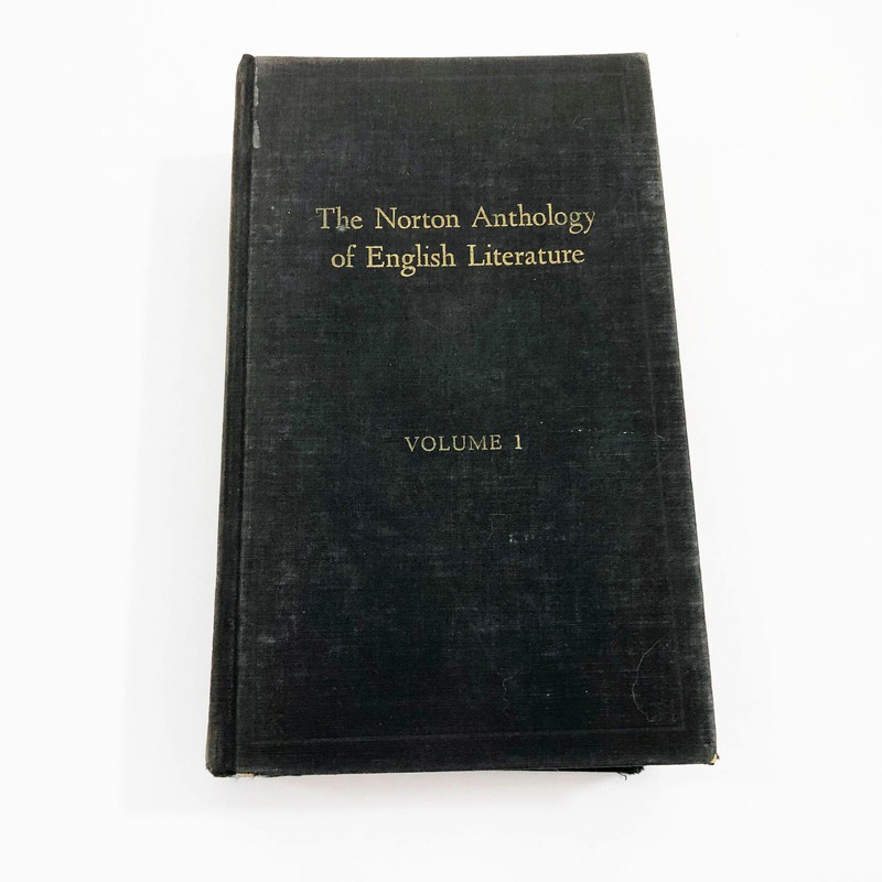 The Norton Anthology of English Literature First Edition 1962