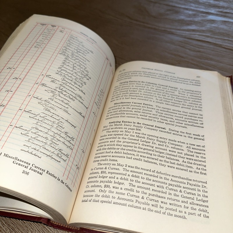 20TH CENTURY Bookkeeping and Accounting 19th Edition (1947, Hardcover) gallery