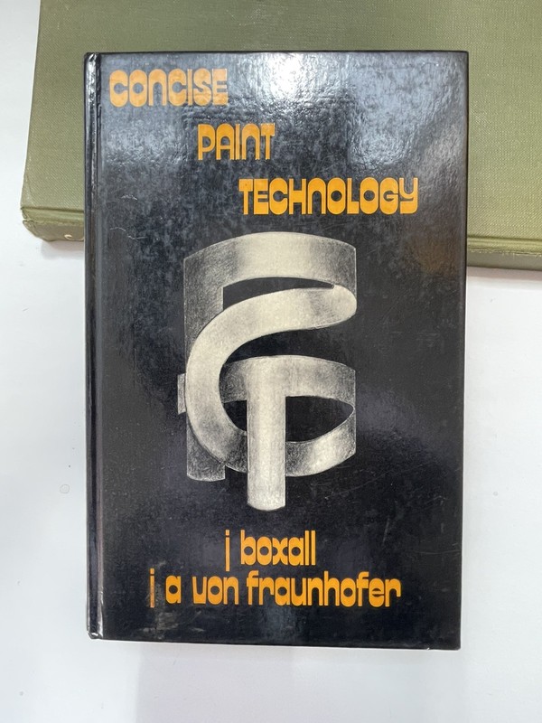 Concise Paint Technology Boxall von Fraunhofer 1977 HC Materials Science