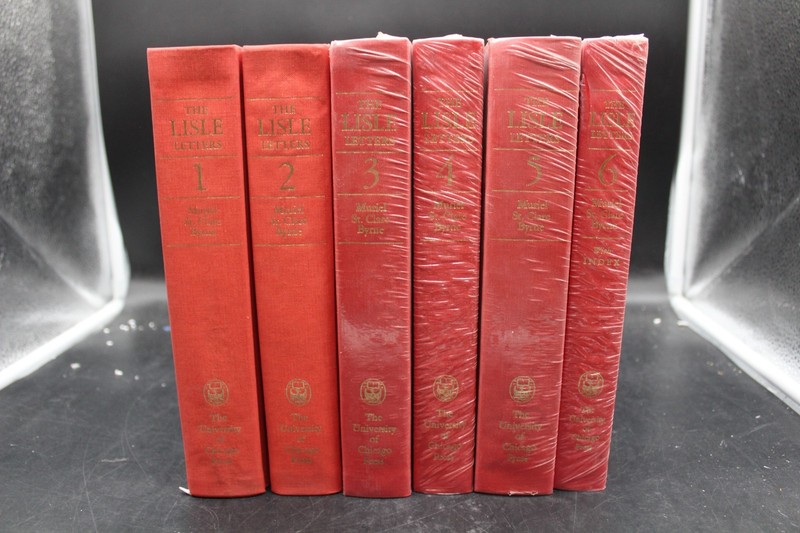 The Lisle Letters 6 Volume Set Muriel St. Clare Byrne University of Chicago