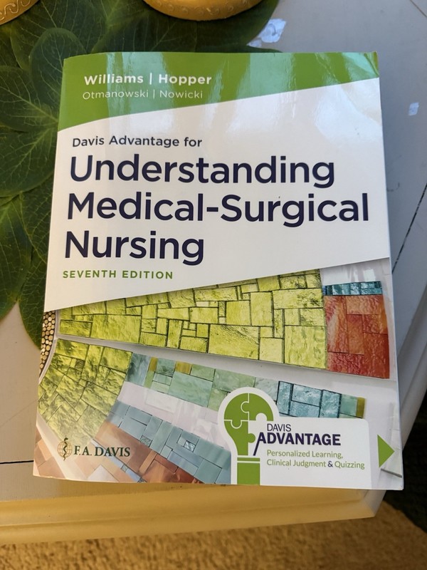 Davis Advantage For Understanding Medical Surgical Nursing. E book Unscratched.