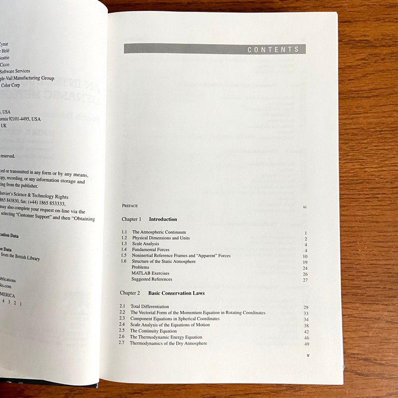 An Introduction to Dynamic Meteorology by James R. Holton 4th Ed. 2004 gallery