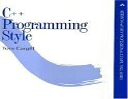 C++ Programming Style (APC) by Cargill, Tom Hardback Book The Fast Free Shipping