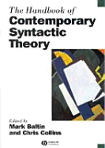 The Handbook of Contemporary Syntactic Theory by Mark Baltin: New