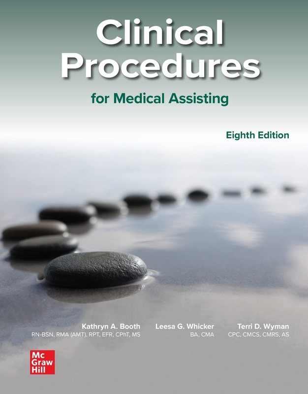 McGraw Hill Medical Assisting Clinical Procedures 8th Ed HC Bo… gallery