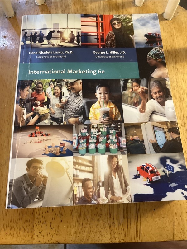 International Marketing 6E by Hiller and Lascu (2019, Trade Paperback)