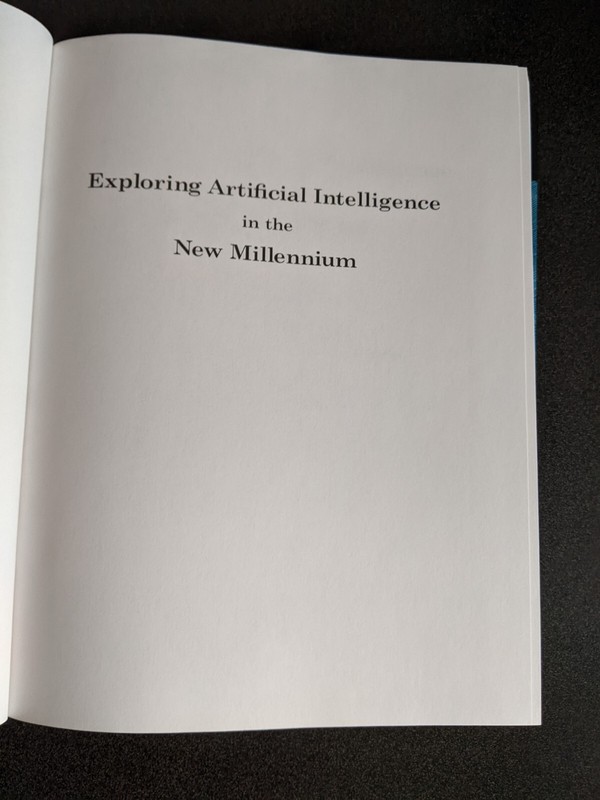 Exploring Artificial Intelligence In The New Millennium. Like New. See Pictures gallery