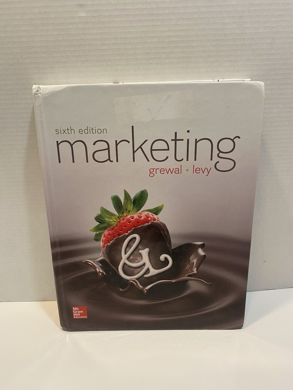 Marketing – Hardcover, by Grewal Dhruv Levy Michael – Acceptable