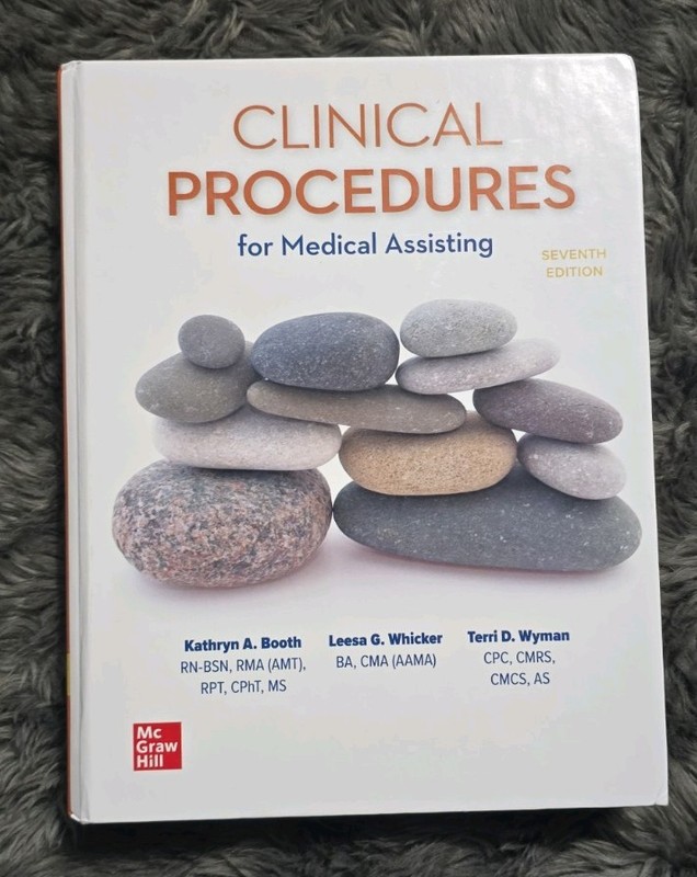 McGraw-Hill Education Clinical Procedures For Medical Assisting 7th Edition 2021