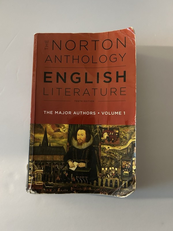 The Norton Anthology of English Literature Tenth Edition Vol 1 W.W. Norton