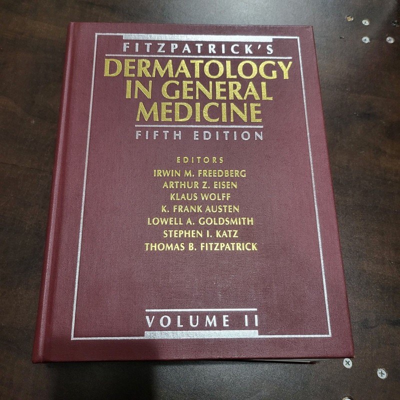 Fitzpatrick's Dermatology in General Medicine Vol II 5th Ed Hardcover gallery