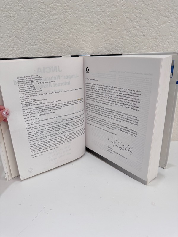 JNCIA Juniper Networks Certified Internet Associate Study Guide JN0-201 w/ CD gallery
