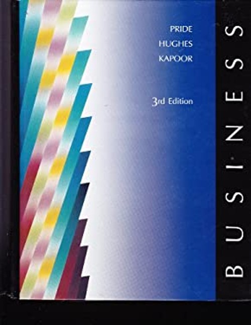 Business Hardcover William M. Pride