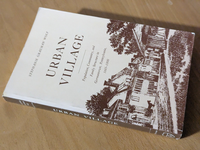 Urban Village : Population, Community, and Family Structure in Germantown,... gallery