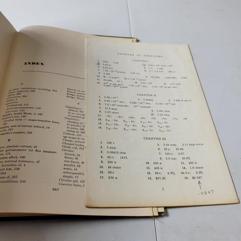 Introduction to Electrical Engineering Science VTG 1960 HC Prentice-Hall 3rd Ed gallery