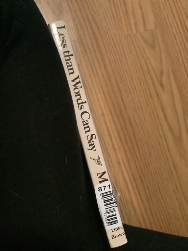 Less Than Words Can Say by Richard Mitchell (1981, Trade Paperback) gallery