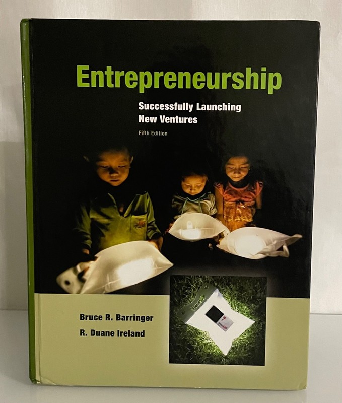 Entrepreneurship: Successfully Launching New Ventures (5th Edition) – GOOD
