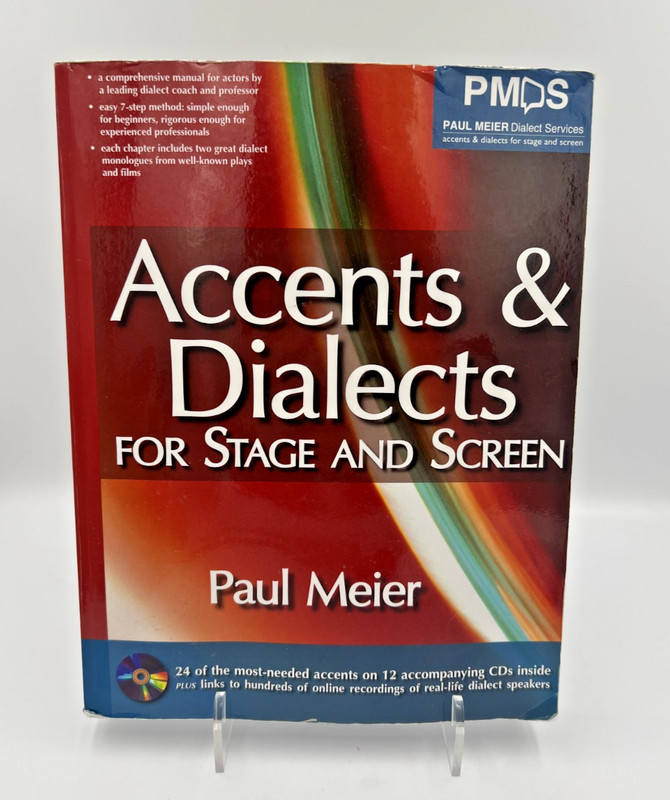 Accents & Dialects for State and Screen Paul Meier w/12 CD Included