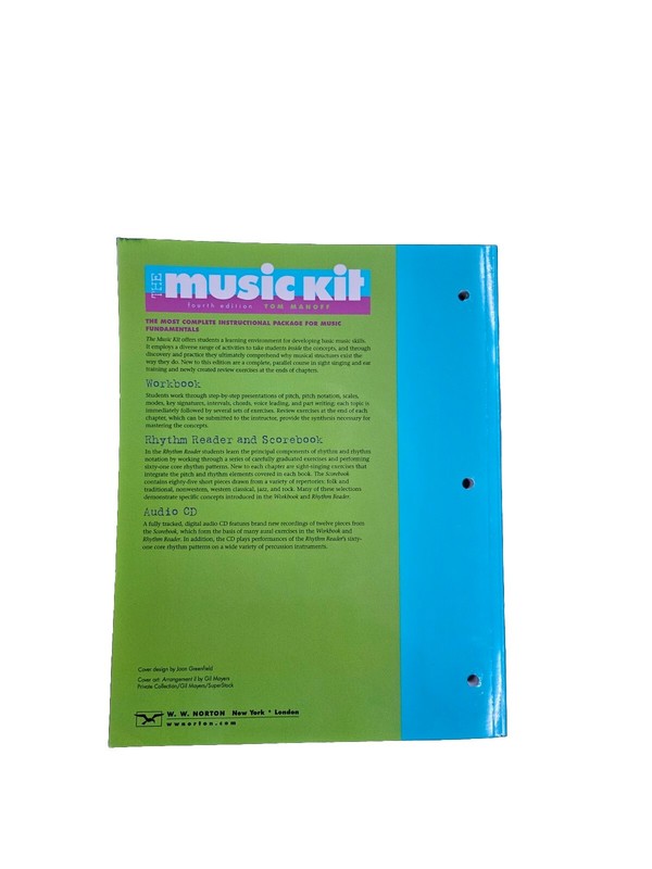 The Music Kit by Tom Manoff, 4th Edition, Paperback, BRAND NEW W/ CD gallery