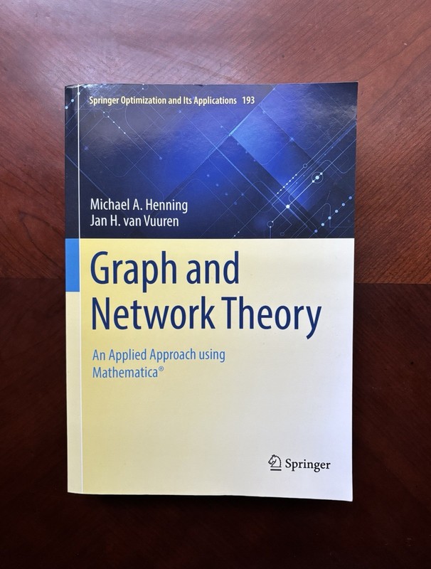 Graph and Network Theory by Michael A. Henning And Jan H. van Vuuren